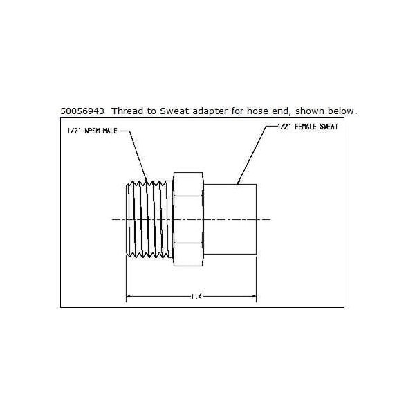 Iec ADPT 12 NPSM X FEMALE SWT A071-50056943 - main